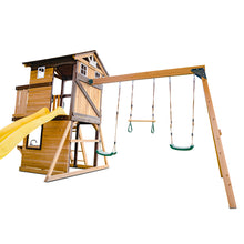Load image into Gallery viewer, Darlington Play Centre &amp; Swing Set (Yellow Slide)
