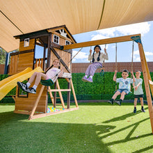 Load image into Gallery viewer, Darlington Play Centre &amp; Swing Set (Yellow Slide)