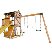Load image into Gallery viewer, Darlington Swing Set &amp; Playground with 2.2m Slide (Yellow)