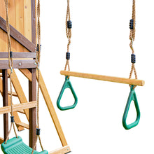 Load image into Gallery viewer, Darlington Swing Set &amp; Playground with 2.2m Slide (Yellow)