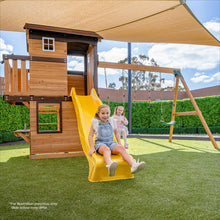 Load image into Gallery viewer, Darlington Swing Set &amp; Playground with 2.2m Slide (Yellow)