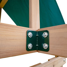 Load image into Gallery viewer, Greenvale Swing Set &amp; Playground with 1.8m Slide (Green)