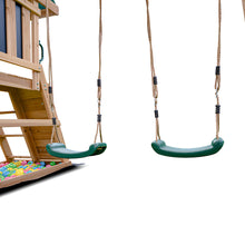 Load image into Gallery viewer, Greenvale Play Centre with 1.8m Pastel Green Slide