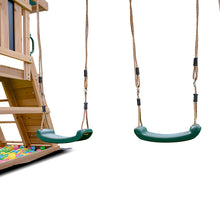 Load image into Gallery viewer, Greenvale Swing Set &amp; Playground with 1.8m Slide (Yellow)