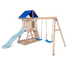Load image into Gallery viewer, Hazelbrook Play Centre with 1.8m Pastel Blue Slide