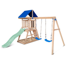 Load image into Gallery viewer, Hazelbrook Play Centre with 1.8m Pastel Green Slide
