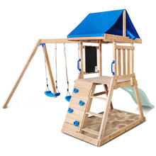 Load image into Gallery viewer, Hazelbrook Play Centre with 1.8m Pastel Green Slide