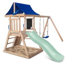 Load image into Gallery viewer, Hazelbrook Play Centre with 1.8m Pastel Green Slide