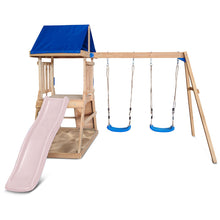 Load image into Gallery viewer, Hazelbrook Play Centre with 1.8m Pastel Pink Slide