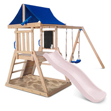 Load image into Gallery viewer, Hazelbrook Play Centre with 1.8m Pastel Pink Slide