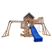 Load image into Gallery viewer, Kensington Play Centre &amp; Swing Set (Blue Slide)