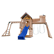 Load image into Gallery viewer, Kensington Play Centre &amp; Swing Set (Blue Slide)
