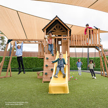 Load image into Gallery viewer, Kensington Swing Set, Monkey Bars &amp; Playground with 2.2m Slide (Blue)