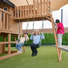Load image into Gallery viewer, Kensington Swing Set, Monkey Bars &amp; Playground with 2.2m Slide (Blue)
