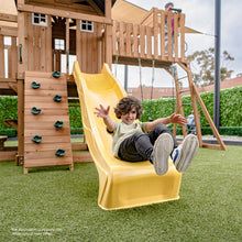 Load image into Gallery viewer, Kensington Swing Set, Monkey Bars &amp; Playground with 2.2m Slide (Pastel Green)
