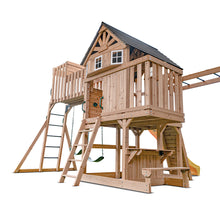 Load image into Gallery viewer, Kensington Play Centre &amp; Swing Set (Yellow Slide)