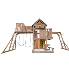 Load image into Gallery viewer, Kensington Play Centre &amp; Swing Set (Yellow Slide)