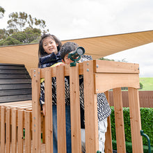 Load image into Gallery viewer, Kensington Swing Set, Monkey Bars &amp; Playground with 2.2m Slide (Yellow)
