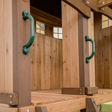 Load image into Gallery viewer, Meer Brook Swing Set, Monkey Bars &amp; Playground with 2.2m Slide (Green)