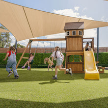 Load image into Gallery viewer, Meer Brook Swing Set, Monkey Bars &amp; Playground with 2.2m Slide (Yellow)