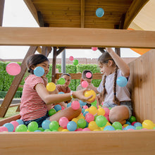 Load image into Gallery viewer, Meer Brook Play Centre &amp; Swing Set (Green Slide)