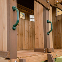 Load image into Gallery viewer, Meer Brook Play Centre &amp; Swing Set (Green Slide)