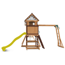Load image into Gallery viewer, Meer Brook Play Centre &amp; Swing Set (Yellow Slide)
