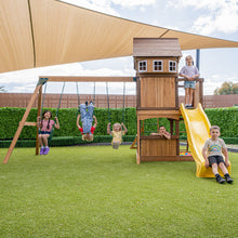 Load image into Gallery viewer, Meer Brook Play Centre &amp; Swing Set (Yellow Slide)