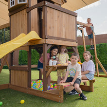 Load image into Gallery viewer, Meer Brook Play Centre &amp; Swing Set (Yellow Slide)