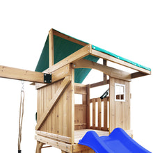 Load image into Gallery viewer, Montrose Play Centre &amp; Swing Set (Blue Slide)