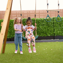Load image into Gallery viewer, Montrose Play Centre &amp; Swing Set (Blue Slide)