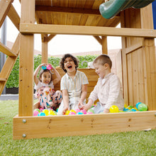 Load image into Gallery viewer, Montrose Play Centre &amp; Swing Set (Blue Slide)