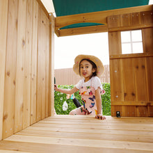 Load image into Gallery viewer, Montrose Play Centre &amp; Swing Set (Blue Slide)