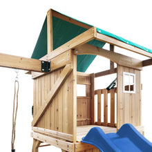 Load image into Gallery viewer, Montrose Swing Set &amp; Playground with 2.2m Slide (Blue)