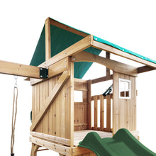 Load image into Gallery viewer, Montrose Swing Set &amp; Playground with 2.2m Slide (Green)