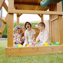 Load image into Gallery viewer, Montrose Play Centre &amp; Swing Set (Green Slide)