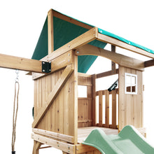 Load image into Gallery viewer, Montrose Swing Set &amp; Playground with 2.2m Slide (Pastel Green)