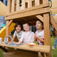 Load image into Gallery viewer, Montrose Swing Set &amp; Playground with 2.2m Slide (Pastel Pink)