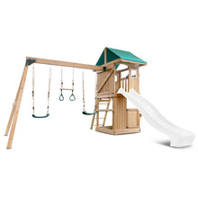 Load image into Gallery viewer, Montrose Swing Set &amp; Playground with 2.2m Slide (White)