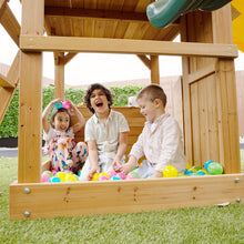 Load image into Gallery viewer, Montrose Play Centre &amp; Swing Set (Yellow Slide)