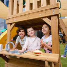 Load image into Gallery viewer, Montrose Play Centre &amp; Swing Set (Yellow Slide)
