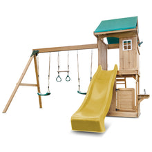 Load image into Gallery viewer, Montrose Swing Set &amp; Playground with 2.2m Slide (Yellow)