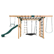 Load image into Gallery viewer, Orangutan Climbing Cube Jungle Gym All-in-One Play Centre (Green Slide)