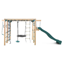Load image into Gallery viewer, Orangutan Climbing Cube Jungle Gym All-in-One Play Centre (Green Slide)