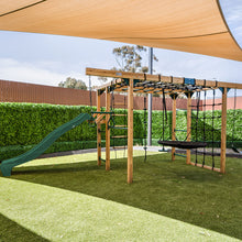 Load image into Gallery viewer, Orangutan Climbing Cube Jungle Gym All-in-One Play Centre (Green Slide)