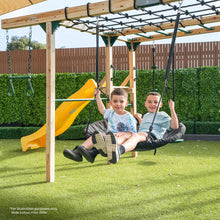 Load image into Gallery viewer, Orangutan Monkey Bars Jungle Gym Climbing Frame with 2.2m Slide (Pastel Green)