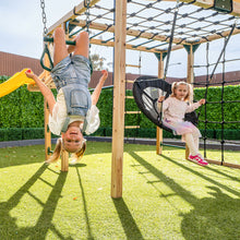 Load image into Gallery viewer, Orangutan Monkey Bars Jungle Gym Climbing Frame with 2.2m Slide (Yellow)