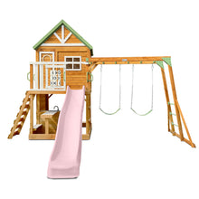 Load image into Gallery viewer, Riversdale Play Centre with 2.2m Pastel Pink Slide