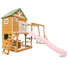 Load image into Gallery viewer, Riversdale Play Centre with 2.2m Pastel Pink Slide