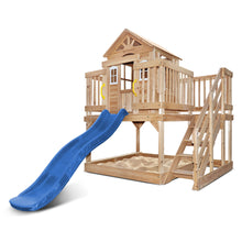 Load image into Gallery viewer, Silverton Cubby House with 1.8m Slide (Blue)